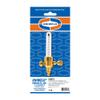 Uniweld UNF3 Nitrogen Flow Indicator with 1/4-Inch Female Flare Inlet Connection and 1/4-Inch Male Flare Outlet Connection view 3