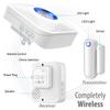 Fosmon WaveLink Wireless Door Chime with 500 Feet Range, 58 Tunes, 5 Volume Levels & LED Indicators for Home/Business/Office (1 Receiver + 1 Sensor) view 2