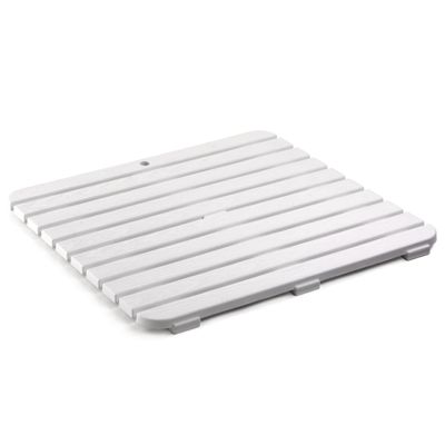 Tatay Polypropylene Shower Platform, Light, 55 x 55 cm