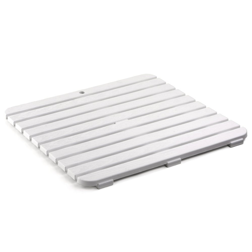 Tatay Polypropylene Shower Platform, Light, 55 x 55 cm