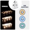 illumiForce Under Bed Lights Motion Sensor, Motion Activated Bed Lighting,12V Power Adapter, Dimmable LED Strip Night Light for Bedroom,Stairs,Crib,Cabinet,Warm White -2 x 5FT -Dual Kit view 3