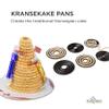 Fox Run Baking Gadget, Non-Stick Kransekake Mold, Norwegian Wedding Cake Rings view 3