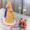 Fox Run Baking Gadget, Non-Stick Kransekake Mold, Norwegian Wedding Cake Rings view 4