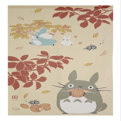 Japanese Noren Curtain Tapestry Totoro Forest Size: 85 150cm 10-318