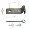 Blue Caspian B.C. Upholstery Zig Zag Spring Repair Clip Bracket Kit - 4 Pack view 2