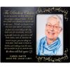 LifeSong Milestones The Broken Chain Poem Personalized in Loving Memory Custom Photo Frame Holds 4x6 Picture (Black) view 1