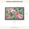 MACKENZIE-CHILDS Bath Rug, Bath Mat for Bathroom Use, Cotton Rug, 24" H x 36" W, Chelsea Garden view 2