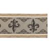 DII French Style Tabletop Kitchen Collection, Table Runner, 14x72, Fleur de Lis Stripe view 2