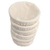5 inch Bread Basket Set of 6, Banneton Bread Proofing Basket view 1