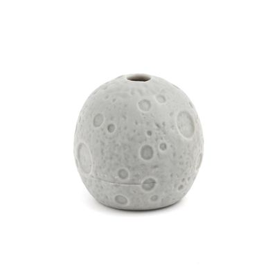 Kikkerland Moon Ice Ball Mold, Gray