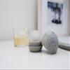 Kikkerland Moon Ice Ball Mold, Gray view 2