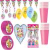 Shopkins Deluxe Girls Birthday Complete Party Pack Decoration Kit for 16 view 1