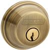 Schlage Deadbolt Single Cylinder Antique Brass Ansi Gr 2 view 1