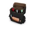 Picnic TIME Moreno 3-Bottle Wine & Cheese Tote, Luxury 3 Bottle Insulated Wine Bag Set with Cheese Board, Knife, & Corkscrew, Adjustable PaddedStrap, and Pockets, Romantic Kit for Couples, (Black) view 4