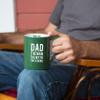 Pavilion Gift Company Man Made "Dad: The Man. The Myth. The Legend" Coffee Mug, 18 oz, Green view 4