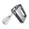 KitchenAid 9-Speed Digital Hand Mixer with Turbo Beater II Accessories and Pro Whisk - Contour Silver view 4