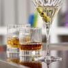 Luigi Bormioli Bach 11.25 oz Double Old Fashioned Glasses - Set of 4 Durable Lead-Free SON.hyx Crystal Drinkware, Titanium Reinforced, Made in Italy, Dishwasher Safe Bar Glassware view 2
