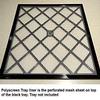 Excalibur 14" x 14" Polyscreen Mesh Tray Screen Inserts for 5 and 9 Tray Excalibur Dehydrators (5 Pack) view 2