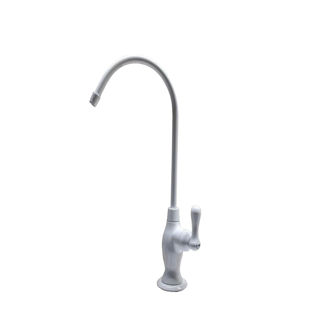 Water & Filter Designer White Finish Non-Air Gap Drinking Water Reverse Osmosis (RO) Faucet