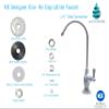 Water & Filter Designer White Finish Non-Air Gap Drinking Water Reverse Osmosis (RO) Faucet view 2