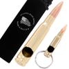 50 Caliber BMG Real Bullet Bottle Opener and .308 Keychain Real Bullet Bottle Opener - Set of 2 - Made in the USA view 1