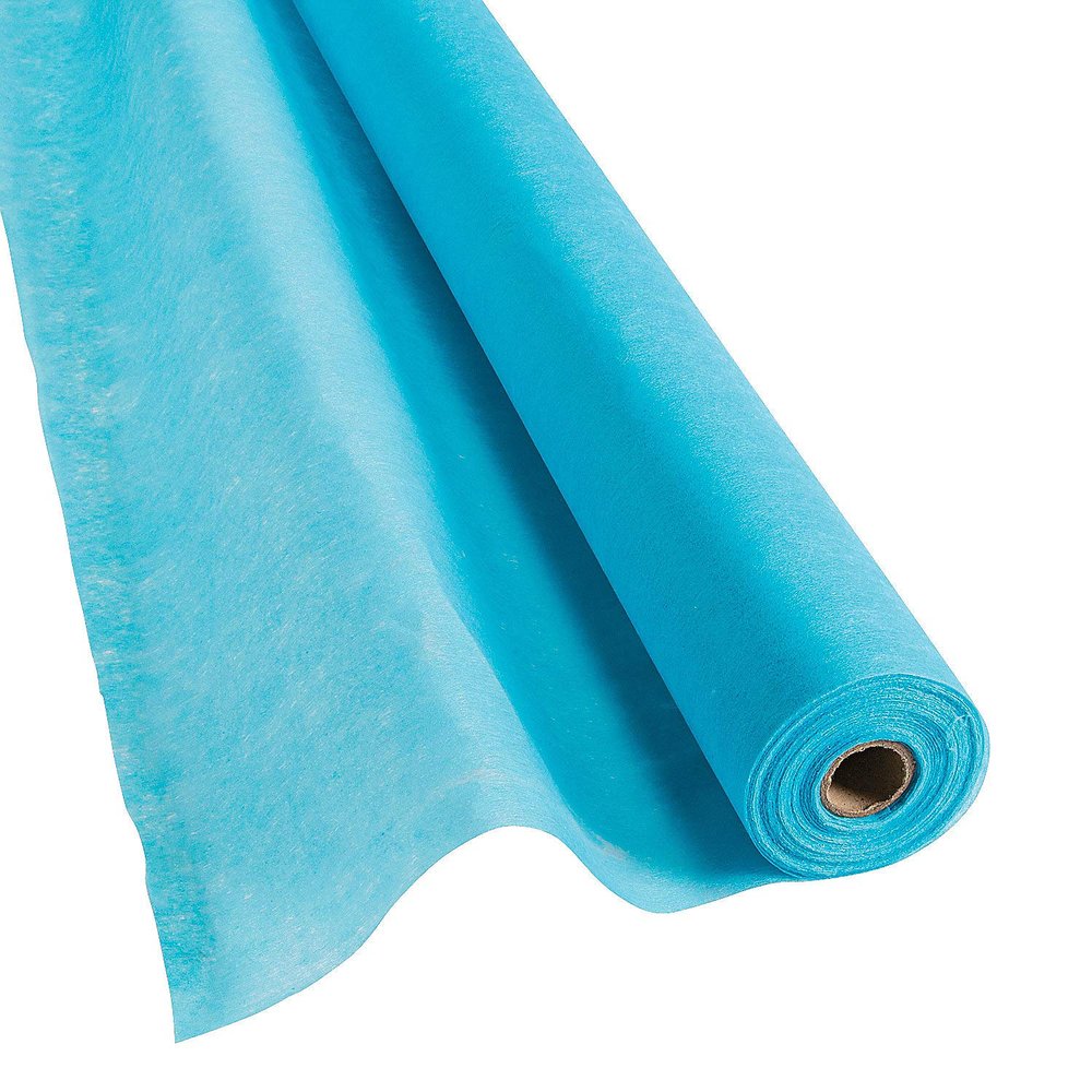 Fun Express Light Blue Gossamer Roll (100 feet Long x 3 feet Wide) Wedding and Party Photographic Dcor