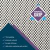DoubleCheck Products Rug Gripper Non Slip Rug Pad Underlay Liner for Hardwood Floors Supper Grip Thick Padding Adds Cushion Prevents Sliding Size 2 X 4 view 2