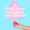 Cotton Candy Express Floss Sugar Variety Pack with 5 - 11oz Plastic Jars of Grape, Orange, Pink Vanilla, Blue Raspberry, Cherry Flossing Sugars Plus 50 Paper Cotton Candy Cones view 3