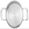 All-Clad Specialty Stainless Steel Ramekin with Lid 2 Piece Oven Broiler Safe 600F Pots and Pans, Cookware Silver view 3