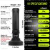 uvBeast Black Light UV Flashlight  High Power 100 LED with 30-feet Flood Effect  Professional Grade 385nm-395nm Best for Commercial/Domestic Use Works Even in Ambient Light - USA Stock  UK Design view 4