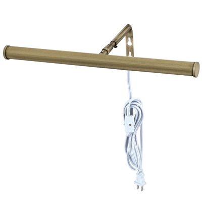 Westinghouse Lighting 7500600 14-Inch LED Picture Light, Antique Brass