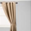 Best Home Fashion Thermal Insulated Blackout Curtains - Antique Bronze Grommet Top - Wheat - 52"W x 120"L - (Set of 2 Panels) view 1