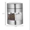 Kchenprofi Trattoria Salt and Pepper Combo Mill, Silver/Clear view 4