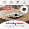 MT Products Black Self-Adhering Bond Paper Napkin Band 1.5" x 4.25" - Pack of 750 view 4