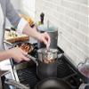 Calphalon 1943876 Classic Nonstick Sauce Pan with Cover, 2.5 quart, Grey view 2