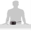 Calphalon 1943876 Classic Nonstick Sauce Pan with Cover, 2.5 quart, Grey view 3
