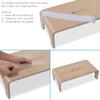 EarthLite Wooden Step Stool - 4'' High, Large Surface, Strong & Stable Bed Step, Foot Stool, Massage Step-Up view 3