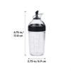 OXO Good Grips Little Salad Dressing Shaker - Black, Small view 2