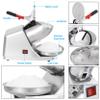 SUPER DEAL Upgraded 300W Electric Ice Shaver Ice Shaved Machine Ice Crusher Snow Cone Maker 200 lbs (Silver) view 3