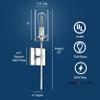 Chrome Wall Sconce Light Fixture, Indoor Glass Bathroom Sconce Wall Lighting view 2