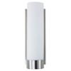 Linea di Liara Elina Brushed Nickel Wall Sconce Frosted Glass Shade Modern Sconces Wall Lighting Fixture Bathroom Sconce Vanity Wall Sconce and Wall Lamp for Living Room, UL Listed view 1