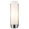 Linea di Liara Elina Brushed Nickel Wall Sconce Frosted Glass Shade Modern Sconces Wall Lighting Fixture Bathroom Sconce Vanity Wall Sconce and Wall Lamp for Living Room, UL Listed view 2