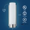 Linea di Liara Elina Brushed Nickel Wall Sconce Frosted Glass Shade Modern Sconces Wall Lighting Fixture Bathroom Sconce Vanity Wall Sconce and Wall Lamp for Living Room, UL Listed view 3