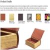 Enchanted WORL OF BOXES Art Deco Collection Celestial Sun Decorative Secret Storage Book Box view 4
