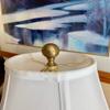 Antique Brass Sphere Finial view 4