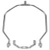 10 Inch Heavy Duty Harp Fitter For Lamp Shades Polished Nickel view 1