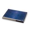 Pimpernel Blue Croc Leather Placemats, Set of 4  (15.7" x 11.7") Cork-Backed Table Mats with 5mm Padding, Decorative Navy Crocodile Design, Heat & Stain Resistant Dining Accessories view 4