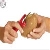 Kuhn Rikon Original Swiss Translucent Peeler Set, 4-Inch, Red/Green/Yellow view 2