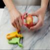 Kuhn Rikon Original Swiss Translucent Peeler Set, 4-Inch, Red/Green/Yellow view 3