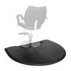 Mefeir 3' x 4' - 1 inch Thick Salon Anti Fatigue Mat for Hair Stylist, Semi Circle Comfort Barber Shop Beauty Floor Mats Under Styling Chair view 1